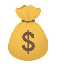 Coverage - stats - bag of money Coverage - stats - bag of money