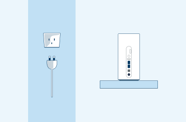 Huawai B618 - Step 2 Illustration of plugging in a modem