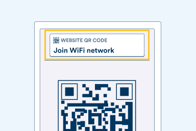 Huawei B535 Advanced Settings - Connecting with QR Code - Step 3 Illustration of popup on smartphone
