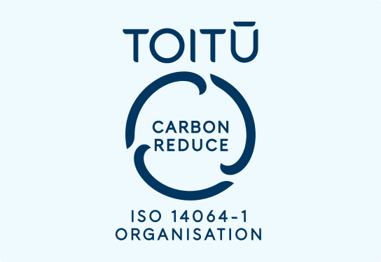 Business - Why 2degrees Business - Toitu Logo Toitu Carbon Reduction Logo